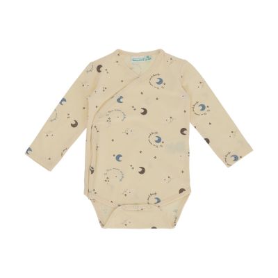 Babylook Night Romper Overslag - Maat 44 - Buttercream Babylook Night Romper Overslag - Maat 44 - Buttercream