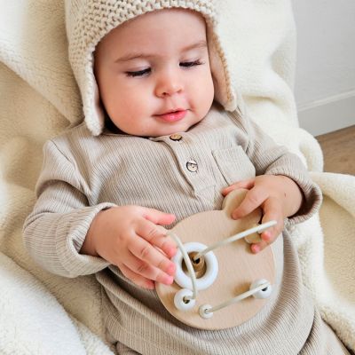 BamBam Wooden Bear Labyrinth Eco Fiendly