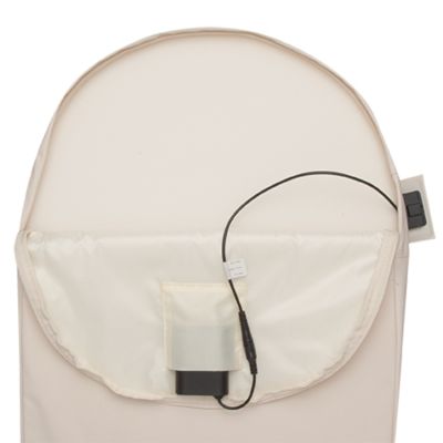 Bebe-Jou Quilted Verwarmd Aankleedkussen - Squares Light Taupe