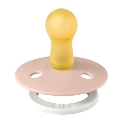 Bibs Fopspeen Latex Symmetric 6-18mnd Glow Blush / Vanilla (2-Pack)

