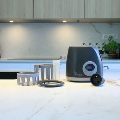 Bo Jungle Flesverwarmer Superfast 'Car & Home' Shady Grey