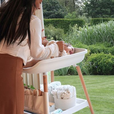 Bo Jungle Balneo Luiertafel - Pure White