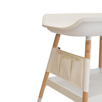 Bo Jungle Balneo Luiertafel - Pure White