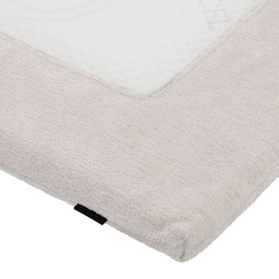 Kidsmill Soft Elegance Boxmatras Hoes - 80 x 100 cm - Natural