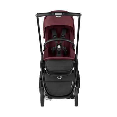Bugaboo Wandelwagen Dragonfly Incl. Suncanopy Black / Dark Cherry - Dark Cherry