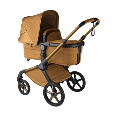 Bugaboo Fox 5 Kinderwagen 2-in-1 - Noir Essential Bundel - Amber Glow