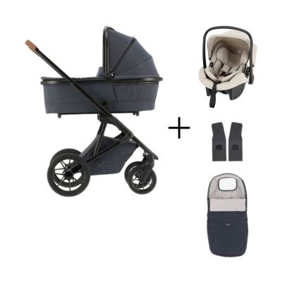 Qute Q-Rider Plus Kinderwagen | Kidsriver Curve Autostoel