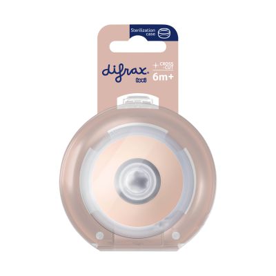 Difrax Mammafeel Flessenspeen – CrossCut – 6+