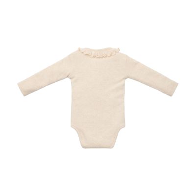 Little Dutch Romper Lange Mouw Little Farm Sand Melee 44