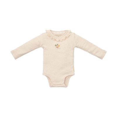 Little Dutch Romper Lange Mouw Little Farm Sand Melee 68