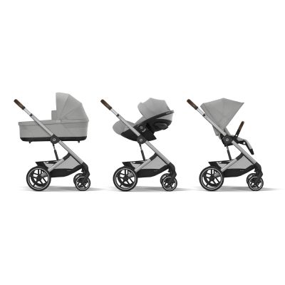 Cybex Wandelwagen Balios S Lux-3 Stone Grey - Mid Grey Cybex Wandelwagen Balios S Lux-3 Stone Grey - Mid Grey