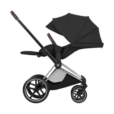 Cybex Priam 5 Style Kinderwagen 2-in-1 - Chrome Brown/Sepia Black Cybex Priam 5 Style Kinderwagen 2-in-1 - Chrome Brown/Sepia Black