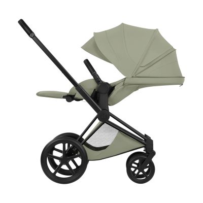 Cybex Priam 5 Style Kinderwagen 2-in-1 - Matt Black/Sage Green Cybex Priam 5 Style Kinderwagen 2-in-1 - Matt Black/Sage Green