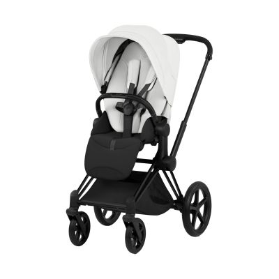 Cybex e-Priam 5 Style Kinderwagen 2-in-1 - Matt Black/Off White Cybex e-Priam 5 Style Kinderwagen 2-in-1 - Matt Black/Off White