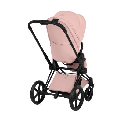 Cybex Priam 5 Style Kinderwagen 2-in-1 - Matt Black/Peach Pink Cybex Priam 5 Style Kinderwagen 2-in-1 - Matt Black/Peach Pink