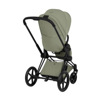Cybex Priam 5 Style Kinderwagen 2-in-1 - Matt Black/Sage Green Cybex Priam 5 Style Kinderwagen 2-in-1 - Matt Black/Sage Green
