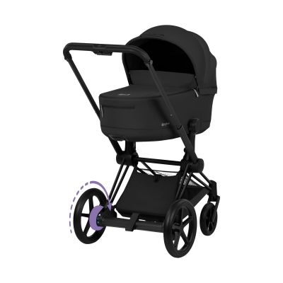 Cybex e-Priam 5 Comfort Kinderwagen 2-in-1 - Black/Sepia Black Cybex e-Priam 5 Comfort Kinderwagen 2-in-1 - Black/Sepia Black