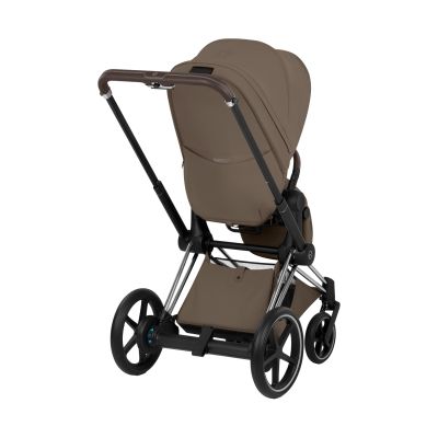 Cybex e-Priam 5 Style Kinderwagen 2-in-1 - Chrome Brown/Coconut Brown Cybex e-Priam 5 Style Kinderwagen 2-in-1 - Chrome Brown/Coconut Brown