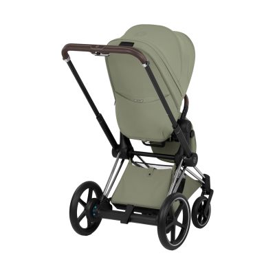 Cybex e-Priam 5 Style Kinderwagen 2-in-1 - Chrome Brown/Sage Green Cybex e-Priam 5 Style Kinderwagen 2-in-1 - Chrome Brown/Sage Green