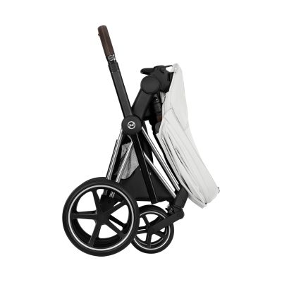 Cybex Priam 5 Style Kinderwagen 2-in-1 - Chrome Brown/Off White Cybex Priam 5 Style Kinderwagen 2-in-1 - Chrome Brown/Off White