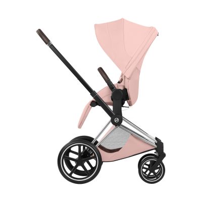 Cybex Priam 5 Style Kinderwagen 2-in-1 - Chrome Brown/Peach Pink Cybex Priam 5 Style Kinderwagen 2-in-1 - Chrome Brown/Peach Pink