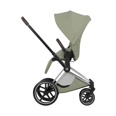 Cybex Priam 5 Style Kinderwagen 2-in-1 - Chrome Brown/Sage Green Cybex Priam 5 Style Kinderwagen 2-in-1 - Chrome Brown/Sage Green