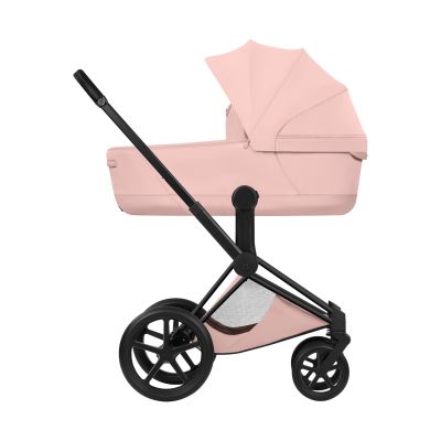 Cybex Priam 5 Style Kinderwagen 2-in-1 - Matt Black/Peach Pink Cybex Priam 5 Style Kinderwagen 2-in-1 - Matt Black/Peach Pink