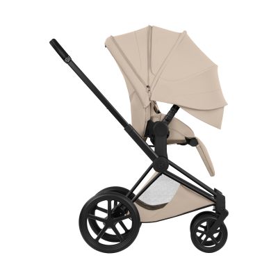 Cybex Priam 5 Style Kinderwagen 2-in-1 - Matt Black/Cozy Beige
