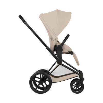 Cybex Priam 5 Style Kinderwagen 2-in-1 - Matt Black/Cozy Beige