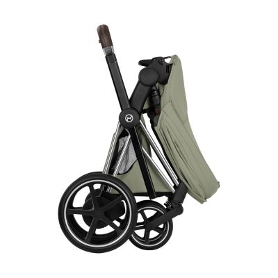 Cybex e-Priam 5 Style Kinderwagen 2-in-1 - Chrome Brown/Sage Green Cybex e-Priam 5 Style Kinderwagen 2-in-1 - Chrome Brown/Sage Green