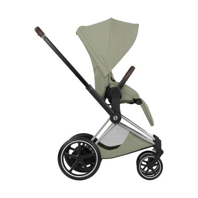 Cybex e-Priam 5 Style Kinderwagen 2-in-1 - Chrome Brown/Sage Green Cybex e-Priam 5 Style Kinderwagen 2-in-1 - Chrome Brown/Sage Green