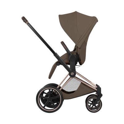 Cybex e-Priam 5 Style Kinderwagen 2-in-1 - Rosegold/Coconut Brown Cybex e-Priam 5 Style Kinderwagen 2-in-1 - Rosegold/Coconut Brown