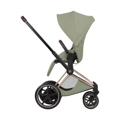Cybex e-Priam 5 Style Kinderwagen 2-in-1 - Rosegold/Sage Green