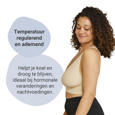 Carriwell Comfi Cool Crossover Slaap- en Voedingsbeha - Maat L - Honey Carriwell Comfi Cool Crossover Slaap- en Voedingsbeha - Maat L - Honey