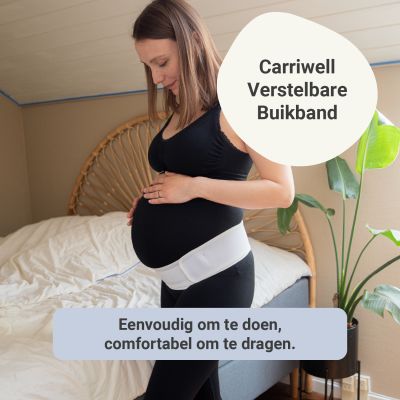Carriwell Verstelbare Buikband Support Zwart S/M Carriwell Verstelbare Buikband Support Zwart S/M