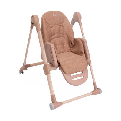 Chicco Polly Armonia Eetstoel - Terracotta Chicco Polly Armonia Eetstoel - Terracotta