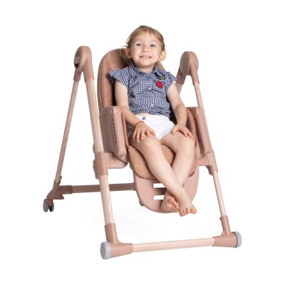 Chicco Polly Armonia Eetstoel - Terracotta Chicco Polly Armonia Eetstoel - Terracotta