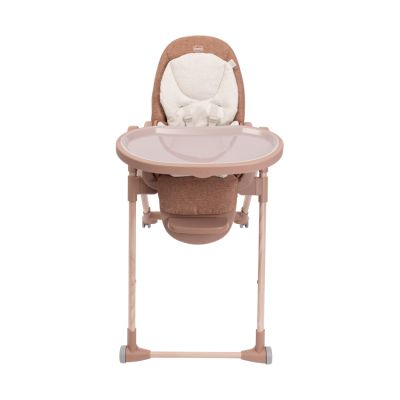 Chicco Polly Armonia Eetstoel - Terracotta Chicco Polly Armonia Eetstoel - Terracotta