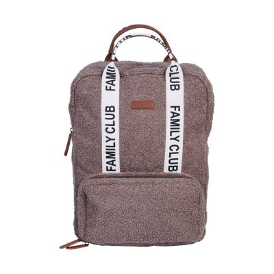 Childhome Family Club Verzorgingsrugzak - Signature - Teddy - Zacht Bruin