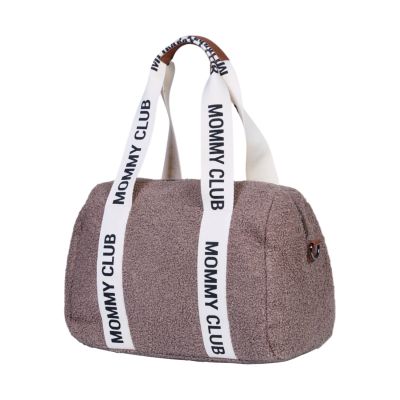 Childhome Mommy Club Verzorgingstas - Signature - Teddy - Zacht Bruin