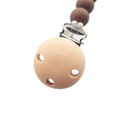 Chewies & More Speenkoord Bear - Siliconen - Bruin