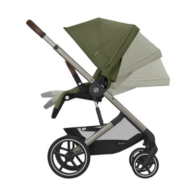 Cybex Balios S Lux Kinderwagen - Moss Green | Khaki