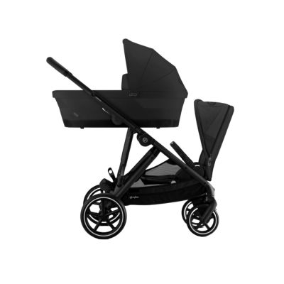 Cybex Duowagen Gazelle S Moon Black - Black Cybex Duowagen Gazelle S Moon Black - Black