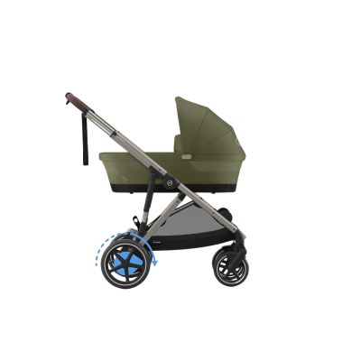 Cybex E-Gazelle S DUO kinderwagen 3-in-1 Moss Green