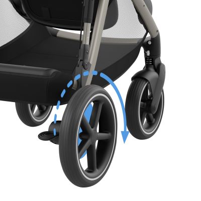 Cybex E-Gazelle S DUO kinderwagen 3-in-1 Stone Grey/Mid Grey Cybex E-Gazelle S DUO kinderwagen 3-in-1 Stone Grey/Mid Grey