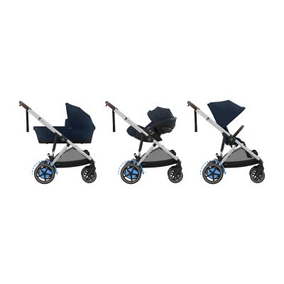 Cybex E-Gazelle S Kinderwagen 2-in-1 - Ocean Blue/Navy blue Cybex E-Gazelle S Kinderwagen 2-in-1 - Ocean Blue/Navy blue