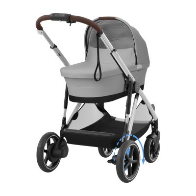 Cybex E-Gazelle S Kinderwagen 2-in-1 Stone Grey/Mid Grey Cybex E-Gazelle S Kinderwagen 2-in-1 Stone Grey/Mid Grey