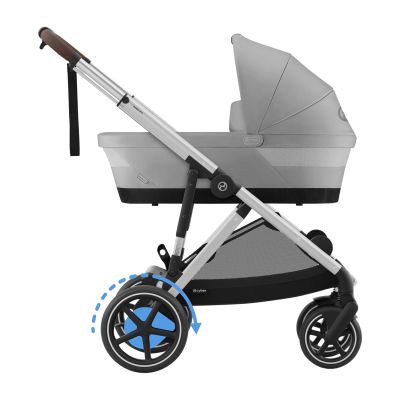 Cybex E-Gazelle S Kinderwagen 2-in-1 Stone Grey/Mid Grey Cybex E-Gazelle S Kinderwagen 2-in-1 Stone Grey/Mid Grey