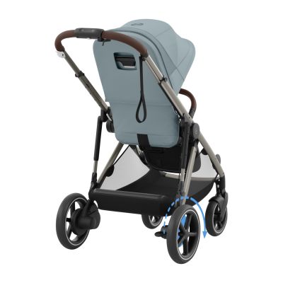 Cybex E-Gazelle S Kinderwagen 2-in-1 -Stormy Blue/Light Blue