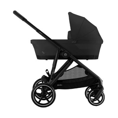 Cybex Gazelle S 3-in-1 Kinderwagen Set XL Incl. Amya - Black/Moon Black